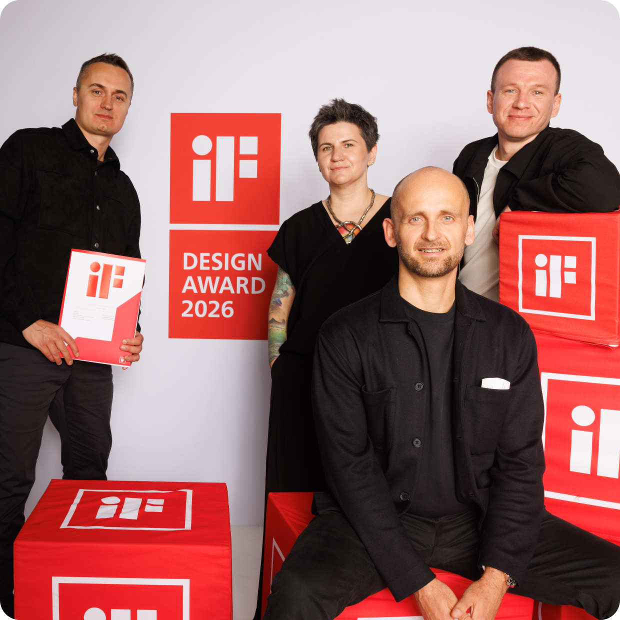 Alty team at iF Design Award 2026